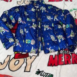 Disney Blue Buzz Lightyear Jacket SIZE 5/6T